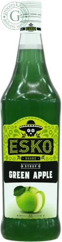 Esko beverage syrup, green apple, 1 l Esko beverage syrup, green apple, 1 l