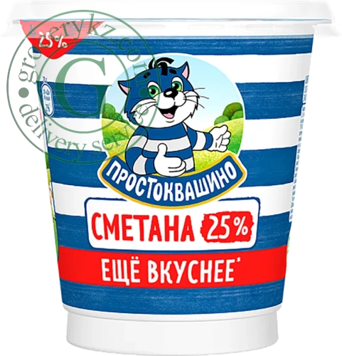 Prostokvashino sour cream, 25%, 300 g