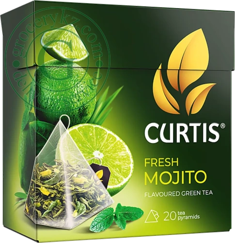Curtis Fresh Mojito green tea, 20 pyramids Curtis Fresh Mojito green tea, 20 pyramids