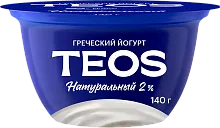 TEOS greek yogurt, classic, 2%, 140 g