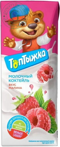 Toptyzhka milkshake, raspberry, 200 g Toptyzhka milkshake, raspberry, 200 g