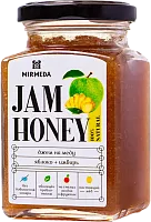 Mirmeda jam honey, apple and ginger, 280 g