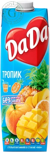 DaDa tropic juice, 0.95 l DaDa tropic juice, 0.95 l
