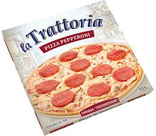La Trattoria frozen pizza, pepperoni, 335 g