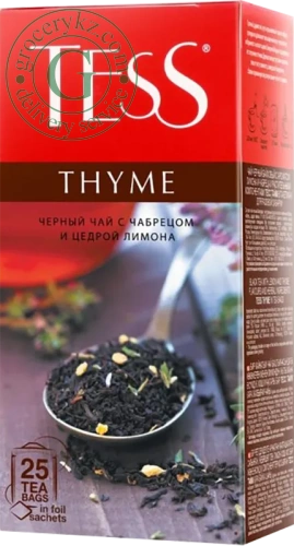 Tess Thyme black tea, 25 bags Tess Thyme black tea, 25 bags