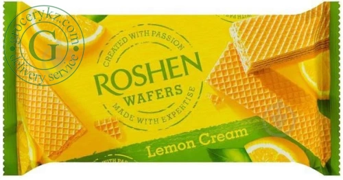 Roshen wafers, lemon, 216 g Roshen wafers, lemon, 216 g