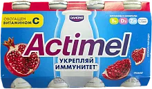 Actimel yogurt, drinking, pomegranate, 2.6%, 800 g