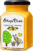 Mar&Jazh honey mousse with apricot, 300 g