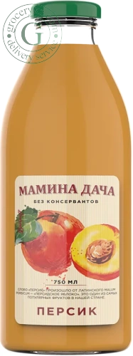 Mamina Dacha peach juice, 750 ml Mamina Dacha peach juice, 750 ml