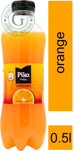 Piko Pulpy orange juice, 0.5 l Piko Pulpy orange juice, 0.5 l