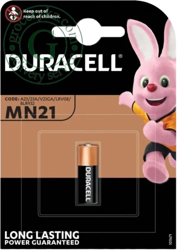 Duracell MN21 battery, 1 pc Duracell MN21 battery, 1 pc