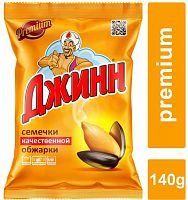 Dzhinn roasted sunflower seeds in shell, premium, 140 g