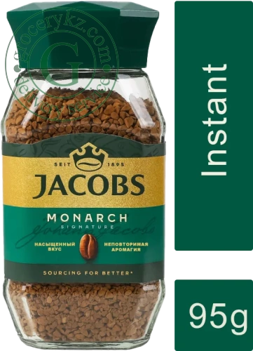 Jacobs Monarch instant coffee, 95 g Jacobs Monarch instant coffee, 95 g