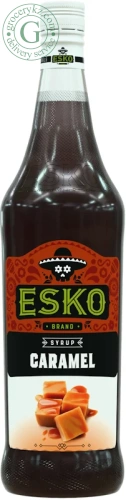 Esko beverage syrup, caramel, 1 l Esko beverage syrup, caramel, 1 l