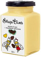 Mar&Jazh honey mousse with pine nuts, 300 g