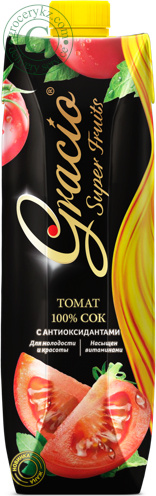 Gracio tomato juice, 0.95 l Gracio tomato juice, 0.95 l