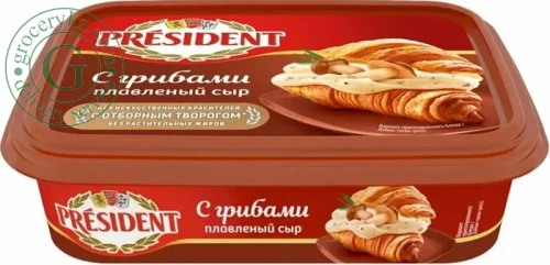 President spreadable cheese, mushroom, 200 g President spreadable cheese, mushroom, 200 g