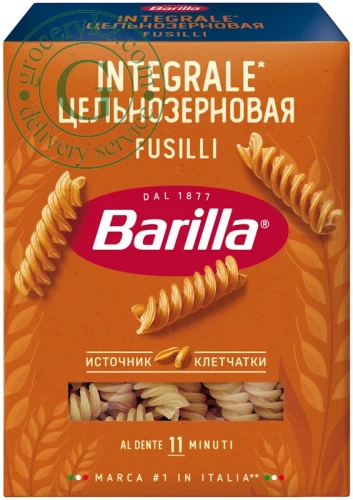 Barilla wholewheat Fusilli pasta, 450 g