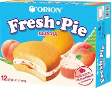 Orion Fresh Pie (12 in 1), peach, 300 g