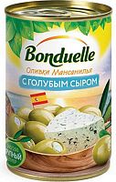Bonduelle canned green olives stuffed with blue cheese, 314 ml