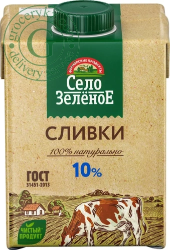 Selo Zelenoe cream, 10%, 500 g