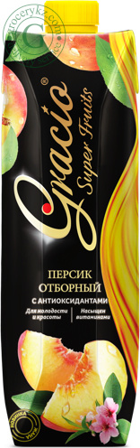 Gracio peach juice, 0.95 l Gracio peach juice, 0.95 l