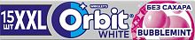 Orbit XXL gum, bubblemint, 20.4 g