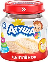 Agusha baby puree, chicken, 80 g