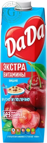DaDa cherry juice, 0.95 l DaDa cherry juice, 0.95 l