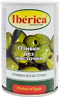 Iberica pitted green olives, 314 ml