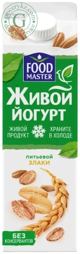 Foodmaster drinking live yogurt, cereals, 900 g Foodmaster drinking live yogurt, cereals, 900 g