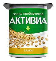 Activia yogurt, classic, cereals, 2.9%, 120 g