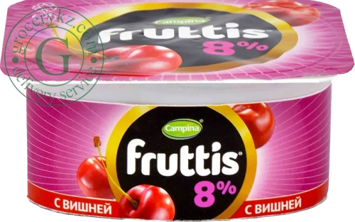 Fruttis yogurt, 8%, cherry, 115 g Fruttis yogurt, 8%, cherry, 115 g