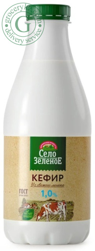 Selo Zelenoe kefir, 1%, 930 ml Selo Zelenoe kefir, 1%, 930 ml