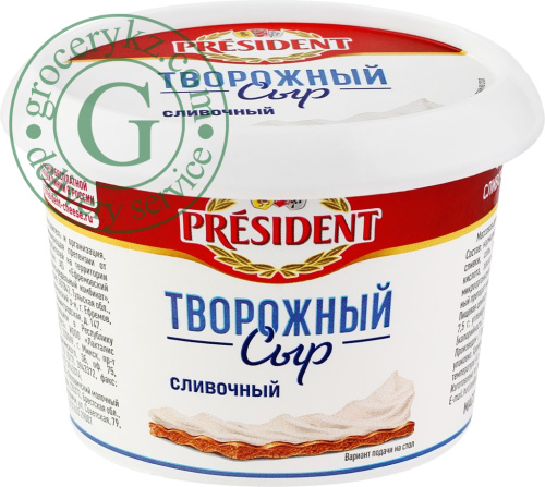 President cream cheese, 140 g President cream cheese, 140 g