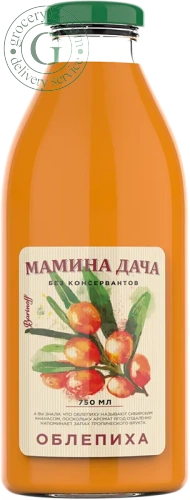 Mamina Dacha sea buckthorn juice, 750 ml Mamina Dacha sea buckthorn juice, 750 ml
