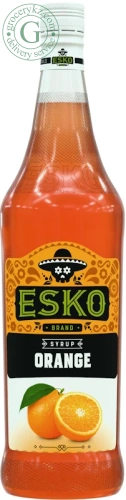 Esko beverage syrup, orange, 1 l Esko beverage syrup, orange, 1 l